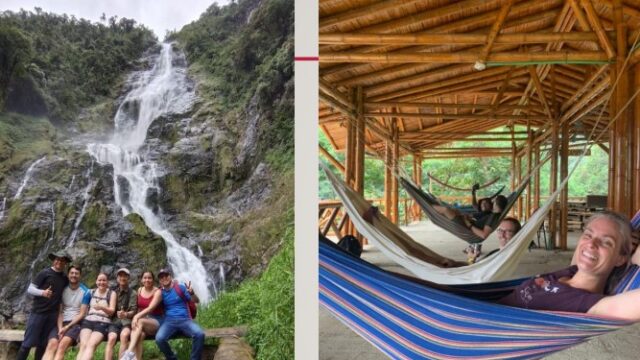 cascada amacas estudiantes