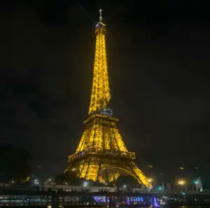 torre eiffel noche